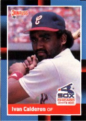 1988 Donruss Baseball Cards    182     Ivan Calderon